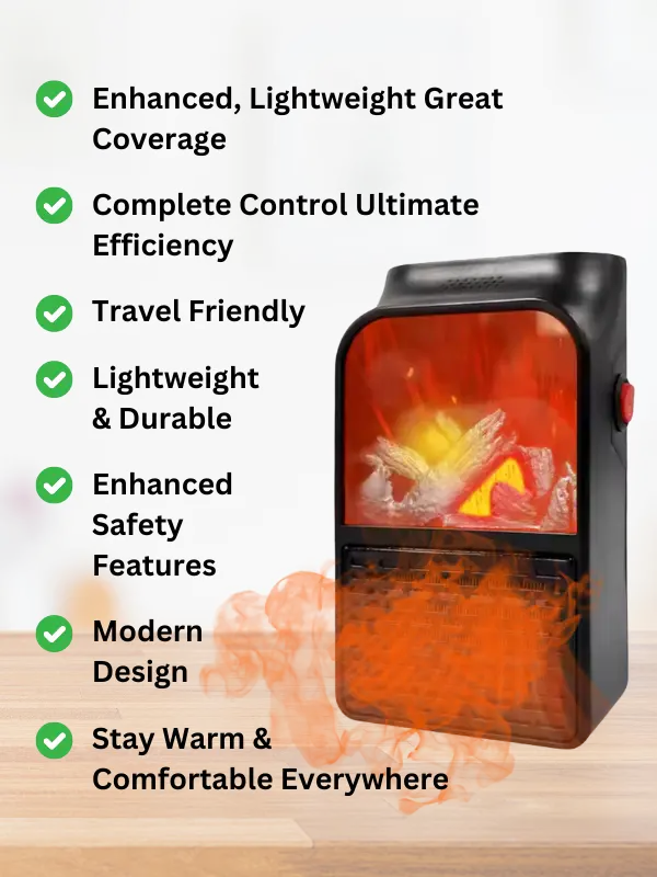 Ultra Wave Heater feature checklist: lightweight, safe, travel friendly